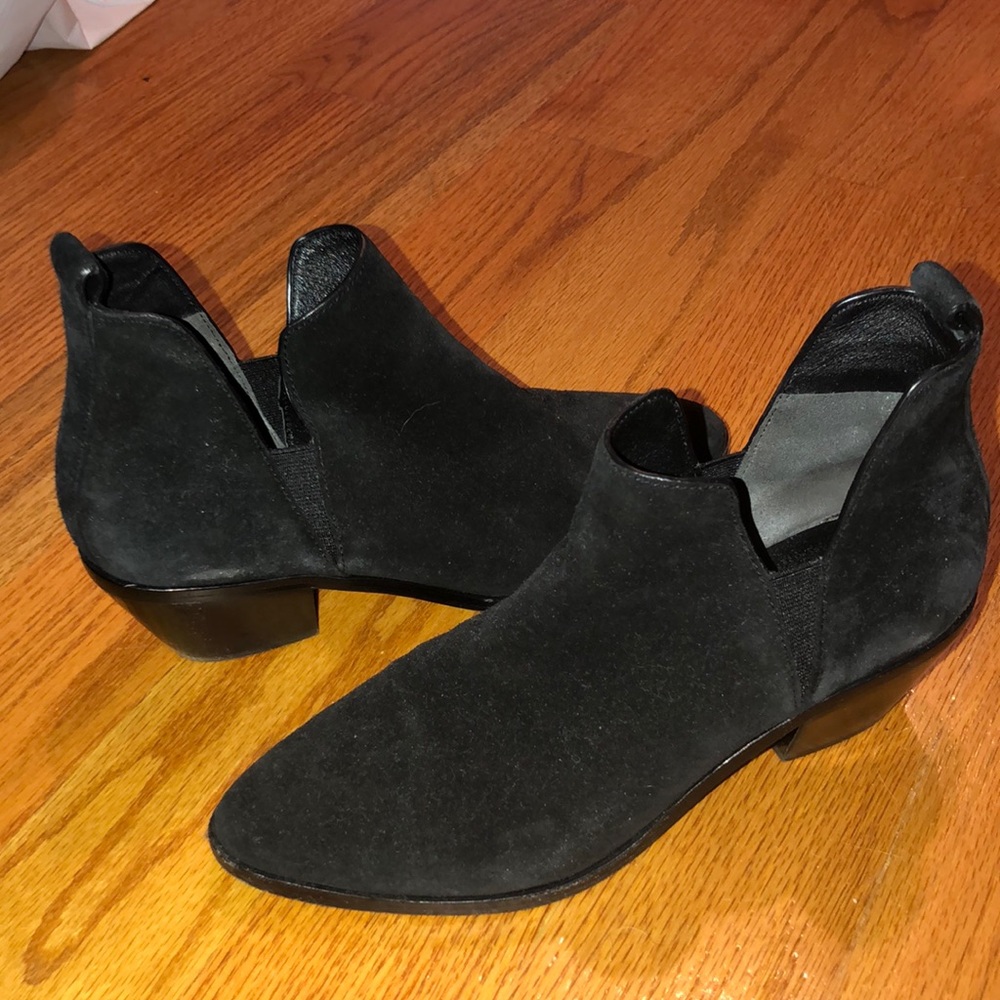 Suede Bootie Bought From The Shoe Box - image 1